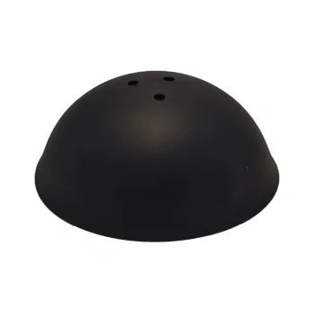 CableCup 'Trio' Siliconen plafondkap - 3 snoeren  - Ø144mm | Zwart