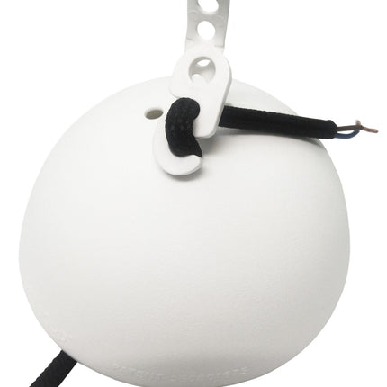 CableCup 'Trio' Siliconen plafondkap - 3 snoeren  - Ø144mm | Zwart