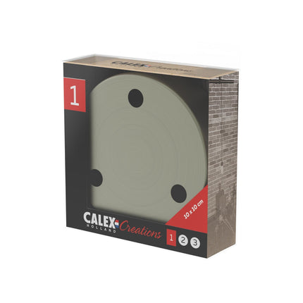 Calex Calex Plafondkap - 3 snoeren | Brons