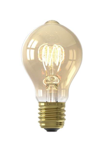 Calex LED lamp Curved goud A60DR Peer E27