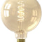 Calex LED lamp Curved goud G125 Globe E27