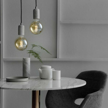 Calex LED lamp Curved goud G125 Globe E27
