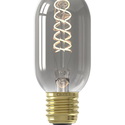 Calex LED lamp Flex Filament - Buislamp T45 - 4W E27 | Titanium