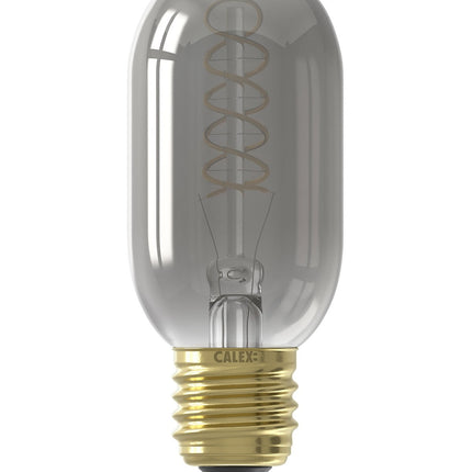 Calex LED lamp Flex Filament - Buislamp T45 - 4W E27 | Titanium