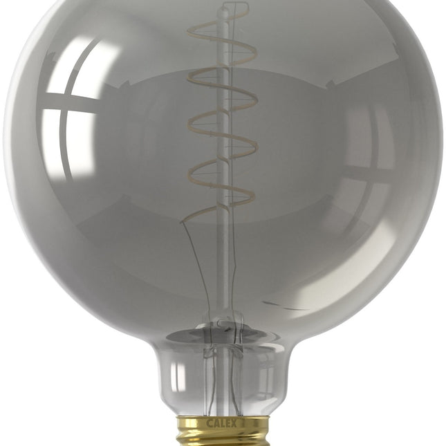 Calex LED lamp Flex Titanium G125 Globe E27