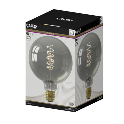 Calex LED lamp Flex Titanium G125 Globe E27