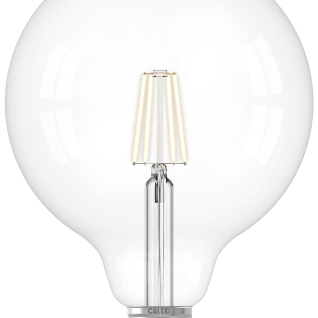 Calex LED lamp G125 Globe E27 | Helder (470 Lumen - 2300K)