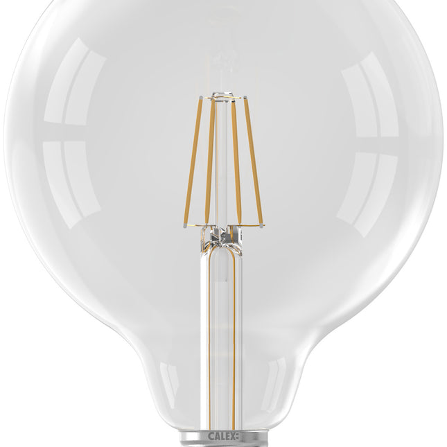 Calex LED lamp G125 Globe E27 | Helder (470 Lumen - 2300K)