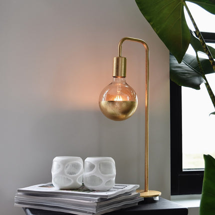 Calex LED lamp - G125 Globe - E27 | Kopspiegel Goud