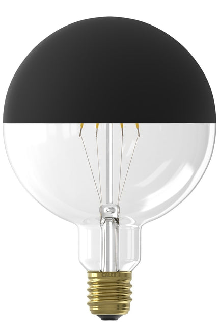 Calex LED lamp - G125 Globe - E27 | Kopspiegel Zwart