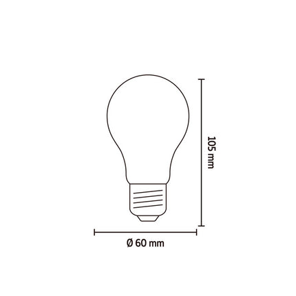 Calex LED lamp goud A60 Peer E27 (CRI80) - 7,5W
