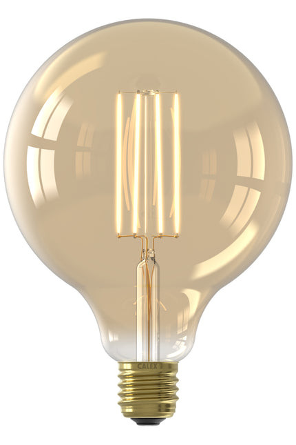 Calex LED lamp goud G125 Globe E27