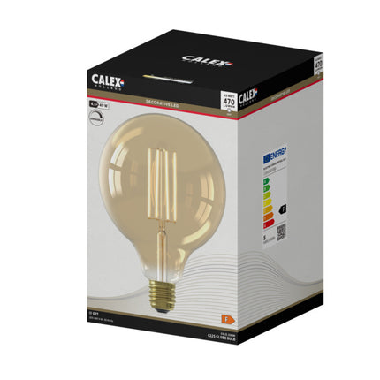 Calex LED lamp goud G125 Globe E27