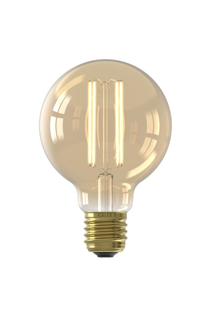 Calex LED lamp goud G80 Globe E27