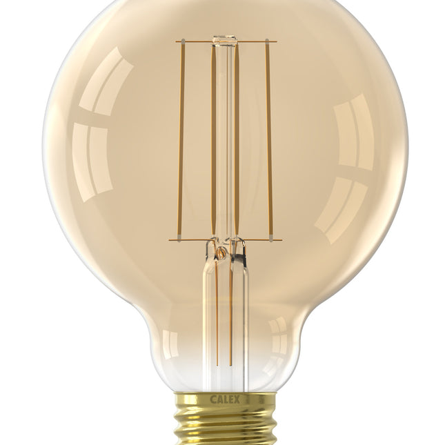 Calex LED lamp goud G95 Globe E27