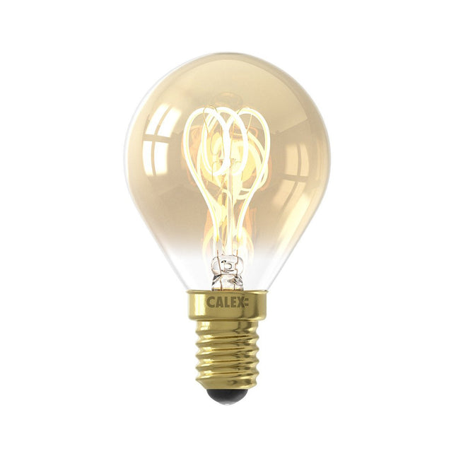 Calex LED lamp goud - Kogellamp - 2.5W - E14