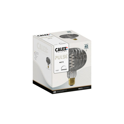 Calex LED lamp Pulse Series - Ø125mm - E27 | Metz Smokey