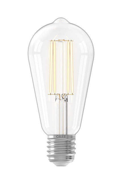 Calex LED lamp ST64 Squirrel Cage E27 | Helder (470 lumen - 2700K)
