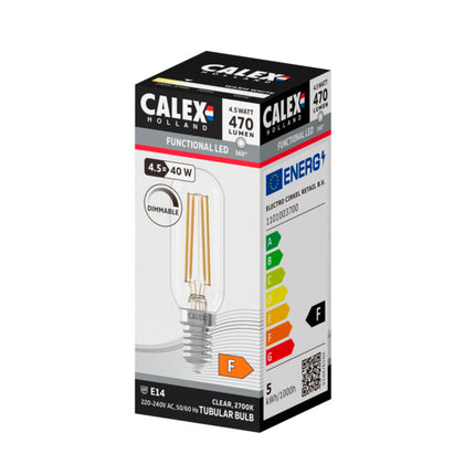 Calex LED Lamp - Tube Lamp - E14 | Helder