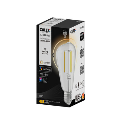 Calex SMART LED lamp - Squirrel Cage/ST64 - E27 | Helder