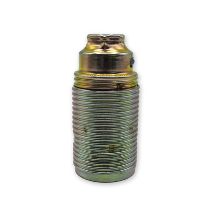 Kynda Light E14 fitting metaal met buitendraad (geaard) | Messing