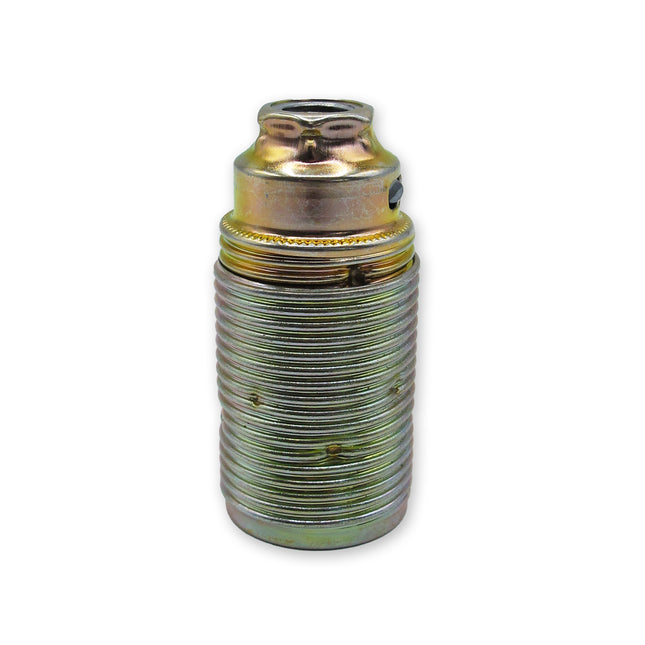 Kynda Light E14 fitting metaal met buitendraad (geaard) | Messing