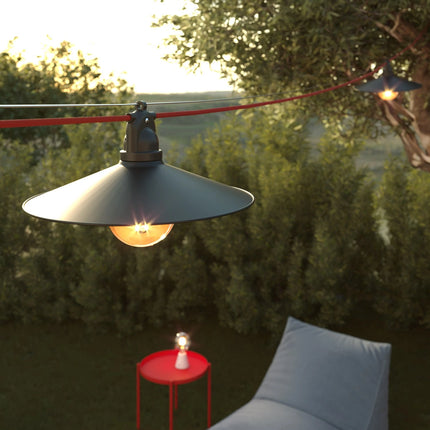 Kynda Light EIVA-2 OUTDOOR - 2-weg fitting voor buitengebruik | Zwart