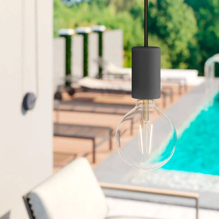 Kynda Light EIVA OUTDOOR - ELEGANT Heraansluitbare fittingset | Zwart