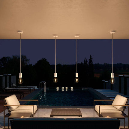 Kynda Light EIVA OUTDOOR - Siliconen Plafondkap | Wit
