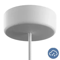 Kynda Light EIVA OUTDOOR - Siliconen Plafondkap | Wit