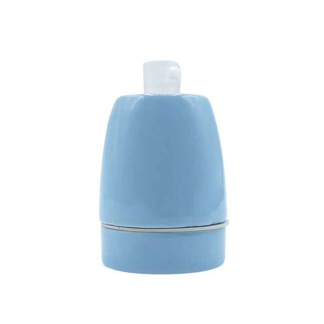 Kynda Light Fitting 'Loki' porselein - geaard | Coloured Edition | Blauw