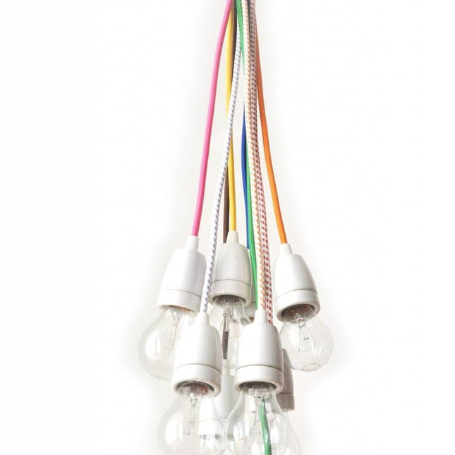 Kynda Light Fitting 'Loki' porselein Wit