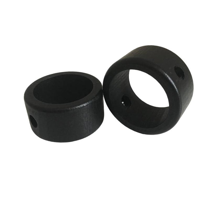 Kynda Light Kraal hout zwart | Ring, Ø47mm