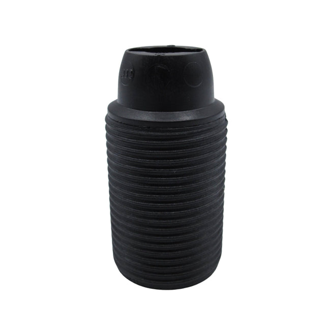 Kynda Light Kunststof E14 fitting met buitendraad | Zwart