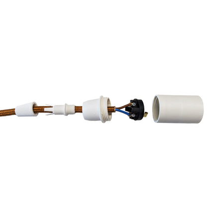 Kynda Light Kunststof E14 fitting | Wit