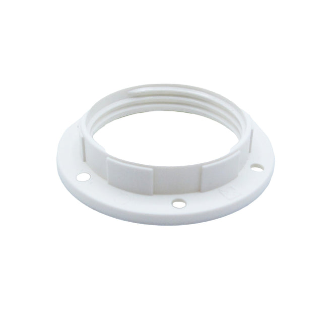Kynda Light Kunststof schroefring E27 - ⌀57mm | Wit