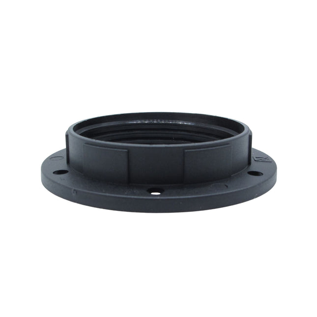 Kynda Light Kunststof schroefring E27 - ⌀57mm | Zwart