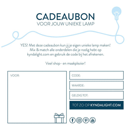 Kynda Light Kynda Light Cadeaubon