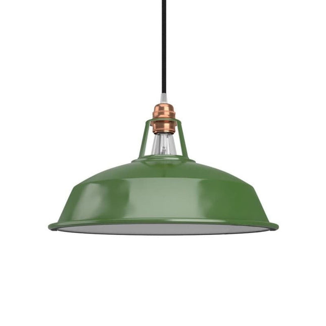 Kynda Light Lampenkap 'Hafthor' metaal Groen