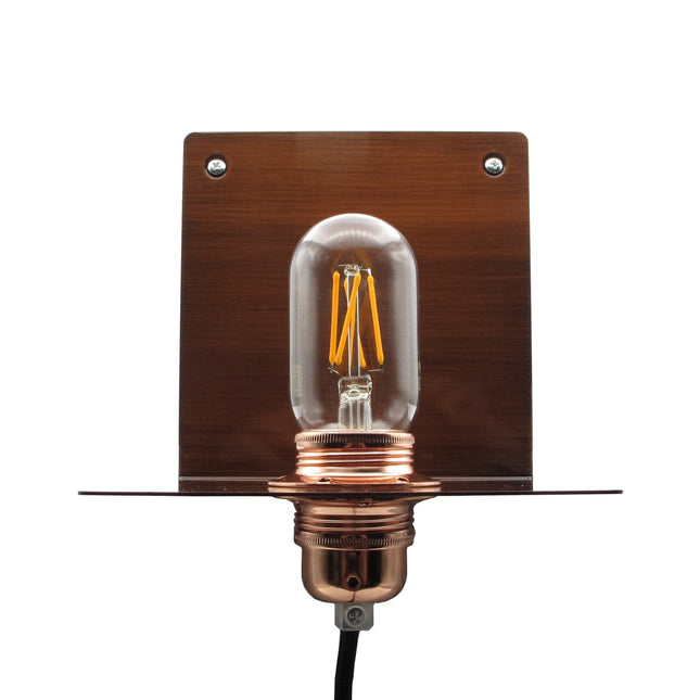 Kynda Light Metalen wandplank 'Bjorn' | Brons