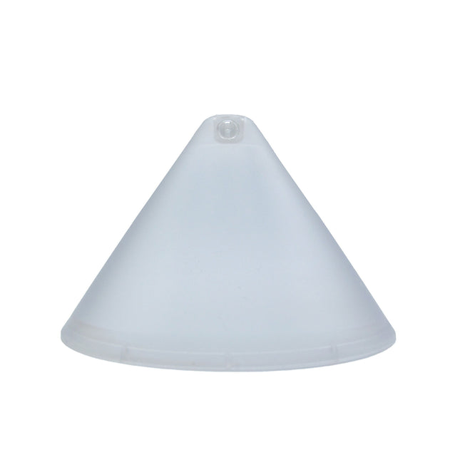 Kynda Light Plafondkap 'Axell' - 1 snoer - Ø110mm | Transparant