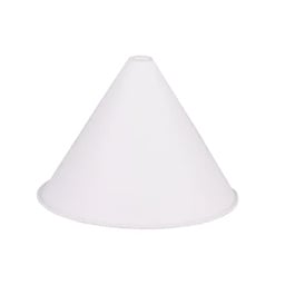 Kynda Light Plafondkap 'Axell' - 1 snoer - Ø110mm | Wit