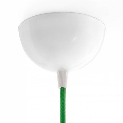 Kynda Light Plafondkap 'Hemming' metaal - 1 snoer - Ø100mm | Wit