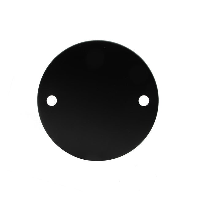 Kynda Light Plafondkap 'Levi XL' metaal - 2 snoeren - Ø120 mm | Zwart
