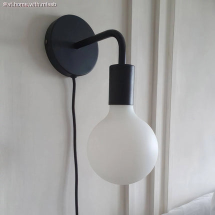 Kynda Light Plafondkap voor 1 snoer en 2 zijgaten (Ø120 mm) | Wit (mat)