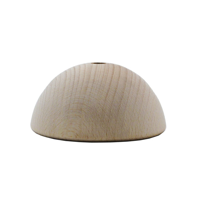 Kynda Light Plafondkap 'Woody' halfrond hout - 1 snoer  - Ø95mm