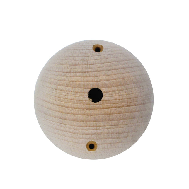 Kynda Light Plafondkap 'Woody' halfrond hout - 1 snoer  - Ø95mm