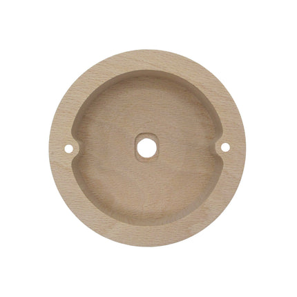 Kynda Light Plafondkap 'Woody' rond hout - 1 snoer - Ø95mm