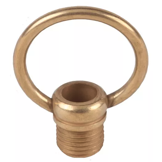 Kynda Light Ringnippel (beweegbaar) M10 met buitendraad | Messing