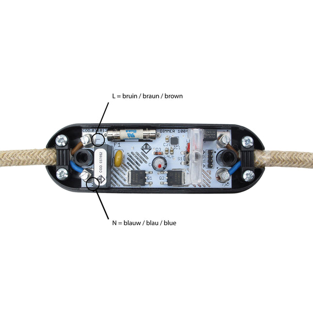 Kynda Light Snoerdimmer Universeel | LED 4-25W | Wit